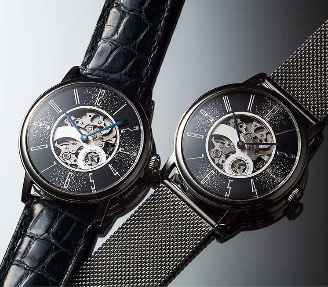 SPQR 木曽漆・プラチナ蒔絵文字盤